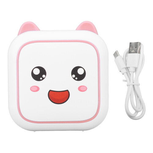 Mini Pocket Printer With Smart Bluetooth Connection, Inkless Thermal Device For Photo QR Code And Memo Printing, Lightweight Printer For Creative DIY