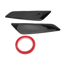 Dynamische en sportieve look-upgrade met ventilatieroosters voor de voorspatborden van de BMW G30 5-serie, glanzend zwart, hoogwaardige ABS-mat met