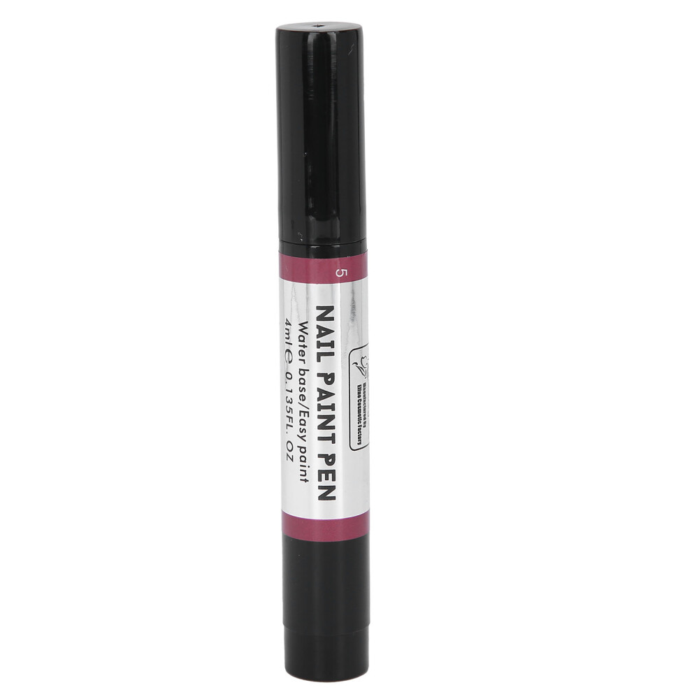 Professional Nail Art Marker for Salon-Quality Results, Nail Polish Pen Delivers Professional-Quality Finish, Touch Up Paint Precision for Flawless N