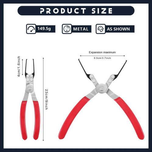 Auto Relay Puller,Auto Relay Disassembly Removal Pliers Auto Fuse Puller Pliers Universal Auto Vehicle Welding Tool 2