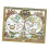 Stamped Cross Stitch Embroidery Kits DIY Needlework - Old World Map 1