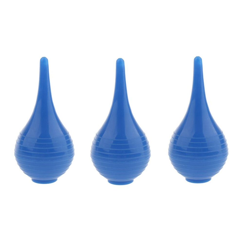 3x Suction Ear Washing Syringe Squeeze Bulb Ear Wax Removal Cleaning T