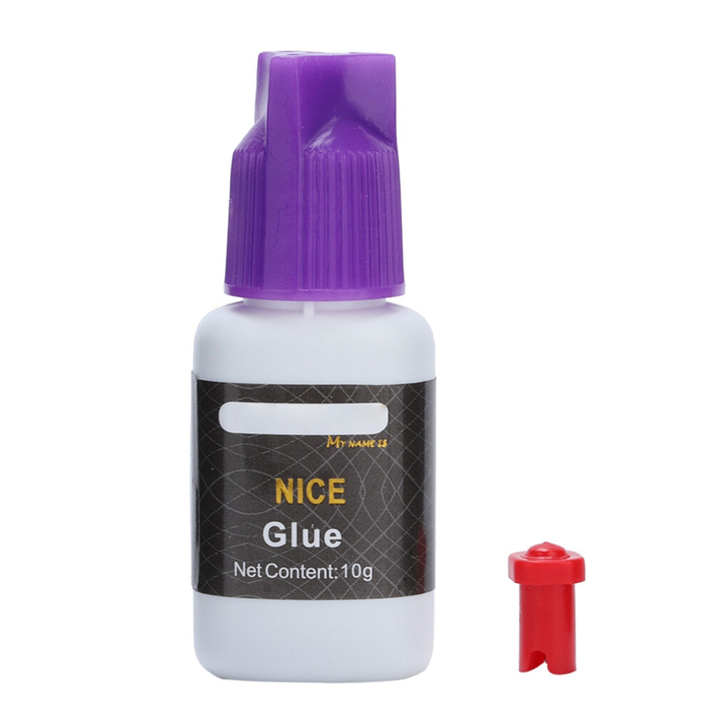 Fast Drying Time Eyelash Glue Strong Bonding Strength Waterproof Odor Free Ultra Super Glue Semi Permanent Eyelash Extension Glue For Professional