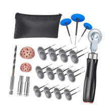 29Pcs Tire Repair Patch Tool Kit Tire Repair Kit for Bike Trucks
