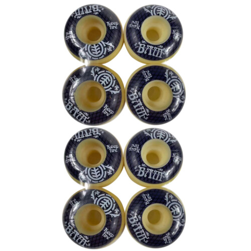 KEEPFIRE 8PZ Ruote da Skateboard 54mm PU Durezza Skate Board 85A Ruote da Longboard