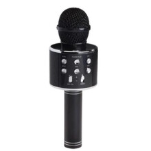 Bluetooth Karaoke Microphone with built-in speaker. Black