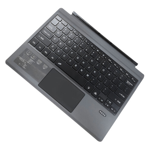 Rechargeable Bluetooth Keyboard for Surface Pro 7/7+/6/5/4/3 with Touchpad, 300mAh