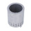 Portable Smokeless Iron Fire Pit for Camping Courtyard Tabletop Silver 1