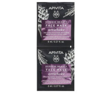 Mascarilla facial iluminadora y retexturizante Express Beauty con alcachofa, AHA y PHA 2 x 8 ml