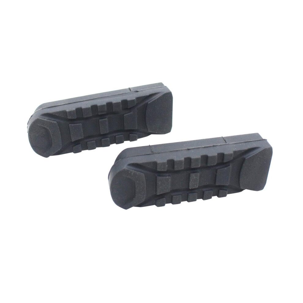 2 Pieces Motorcycle Front Rubber Footrest Coves Nonslip For Bmw R1200g 6901423235212