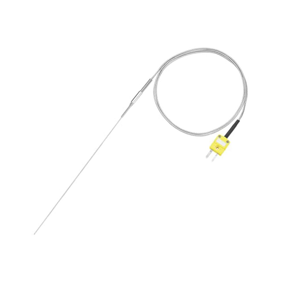 K Type Thermocouple With Plug, Meter Temperature Sensor Probe -50 To 1100C,3.3Ft Wire 2.5X300mm 4711672610584