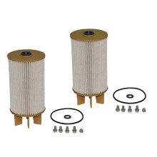 2X Fuel Filter Part Number 16403-4KV0A Fuel Filter Elements Fuel Water Separator for Navara Np300