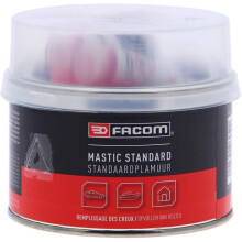 Mastic riparazione crepe carrozzeria 500g - FACOM - Forte adesione - Metallo, legno, laminato, cemento - Poliestere