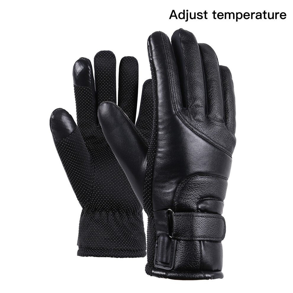 Warmth Retention Gloves For Cold Climate Use, Windproof Heating Gloves With Breathable Fabric And Usb Heating Support, Electric Heating Gloves For 9365509862025