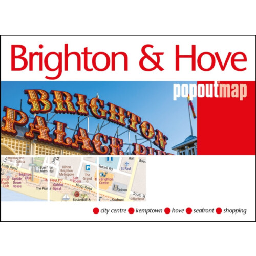 Brighton and Hove PopOut Map Other Book