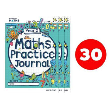 White Rose Maths Practice Journals Year 2 Workbooks Pack of 30 by Mary
