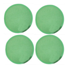 4X Ventilateur Rond Pliable Vert