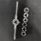 8Pcs Metric Die Set M3/M4/M5/M6/M8/M10/M12 Tool Set Combination for Thread Repair Tapping 10