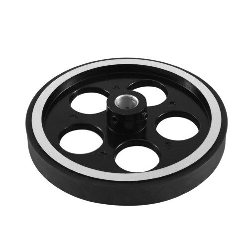 300Mmx10Mm Industrial Aluminum Rubber Measuring Encoder Meter Wheel for Industrial Encoder