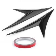Car Fender Decorative Sticker Side Air Vent Cover ABS Material High Temperature Resistance With Aerodynamic Design And Perfect Fit Shape