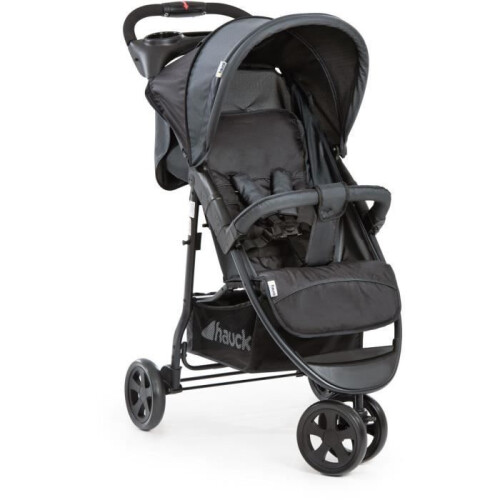 Hauck HAUCK - Compact stroller - CITI NEO II - 3 wheels - Caviar / Stone