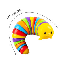 Dekompressionsschnecke flexibel Regenbogen für