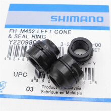 Rechthoekige conus en Shimano FH-HG50 afdichtingsringen - Zwart - Mannen
