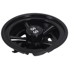 1 Uds 8 Pulgadas SS Tapa de la Rueda del Carro de Tapa de Cubo de DiseñO de 5 Radios para Carrito de Club Car EZGO