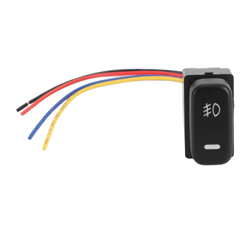 12V 4-Pole Led Push Button Switch For Car Fog Lamp Drl Bar 14Cm Light 7891391065159