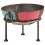 Foyer rústico - HELLOSHOP26 - 40 cm - Hierro - Multicolor - Transportable 1