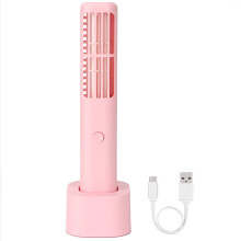 Portable Usb Fan, Space Saving Design With Base For Table Placement, Ideal For Home Office And Bedroom Use, Compact And Energy Efficient (Mini Size)