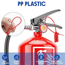 1000 Stuks Plastic Tamper Seals Brandblusser Tags Beveiliging Tags Seals Veiligheid Genummerde Zip Ties Labels