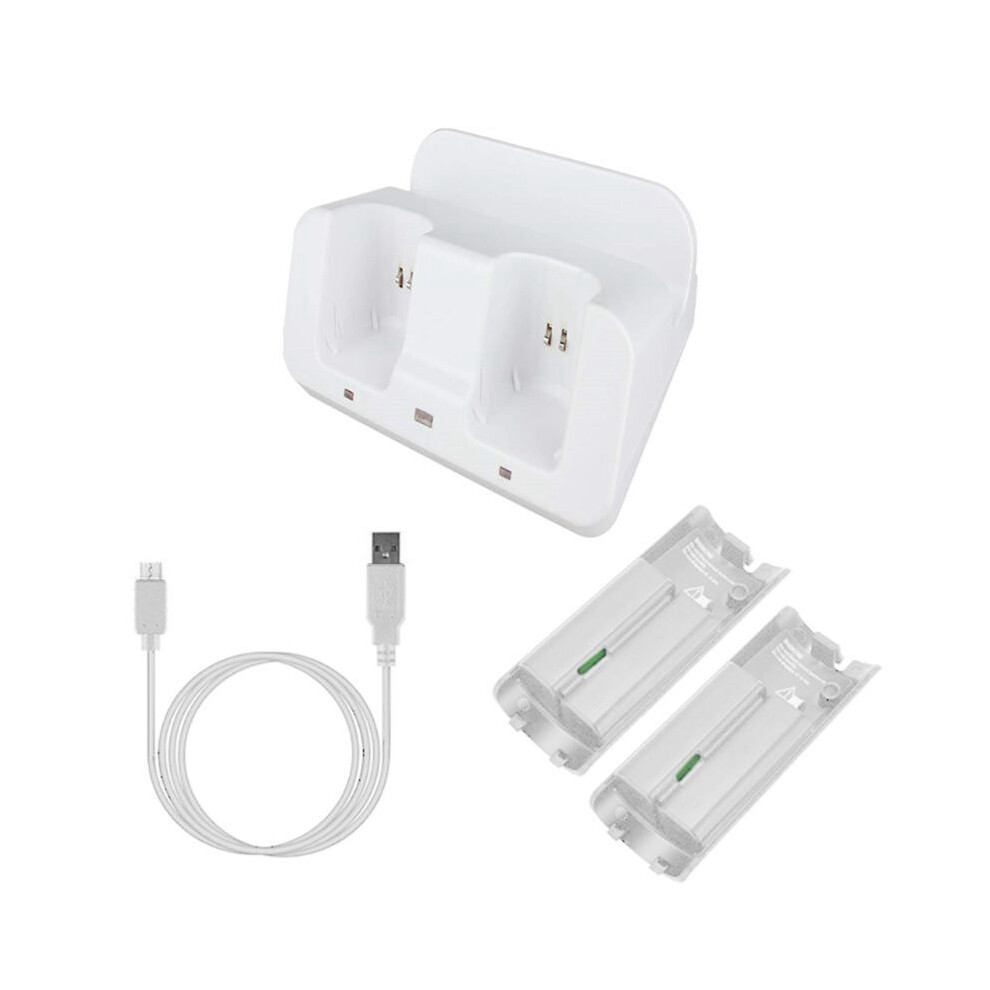Charging Station Dock Stand Charger For U Gamepad Remote Controller A9lc(White) White 4712762741362