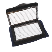 Navy Blue Football Wristbands with Playbook – 16x10.5cm Elastic Cotton