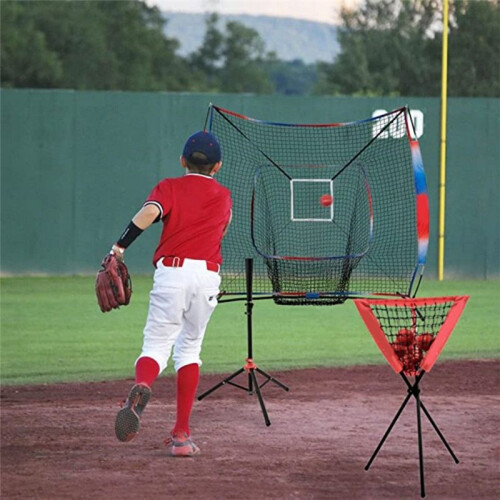 Baseball Full Strike Zone Target, Justerbart Target Baseball TräNingsmåL för Softball Baseball för Pitcher Training 2