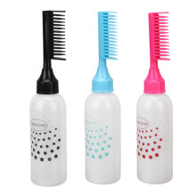 Dye Bottle Tools Scalp Oil Applicator Root Comb Applicator Bottle with Clear Scale Accurate Dosage Non Stick Hands for Hair Dye Shampoo Dispensing in