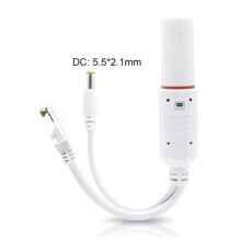 Splitter PoE Porta Rj45 10/100Mbps Impermeabile Adattatore POE Ethernet IEEE802.3 Af Ethernet Separatore  12V Ingresso Separatore  24V