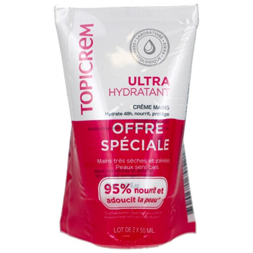 UH crema de manos ultra hidratante pack 2 x 50 ml