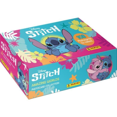 Box - PANINI - STITCH PHOTOKARTEN - 24 Tütlein - 120 Karten