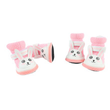 Atmungsaktive Mesh-Hundeschuhe Weiche, leichte Welpenstiefel für 3-4,5kg