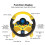 Kids Learning Steering Wheel Toy - Realistic Drive Simulation Educational Gift 9