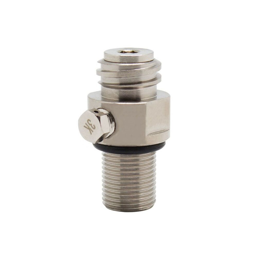 Soda Bottle Refillable Co2 Valve M18x1.5 Input To Tr21-4 Output For Co2 Carbonator Cylinder Tank Replaceable Adapter 6132795485213