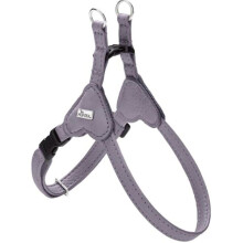 Dog Harness - HUNTER - Soho Mini - Lilac Gray - Cowhide - Soft and Flexible