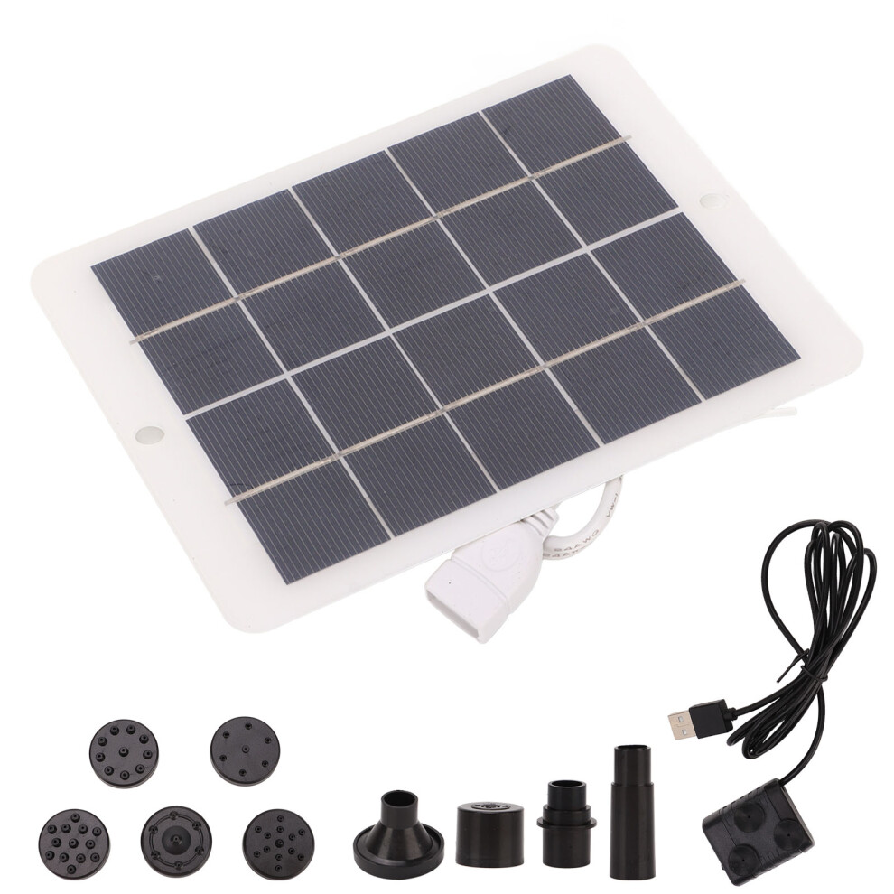 3W Solar Fountain Pump For Garden & Bird Bath 9058772675156