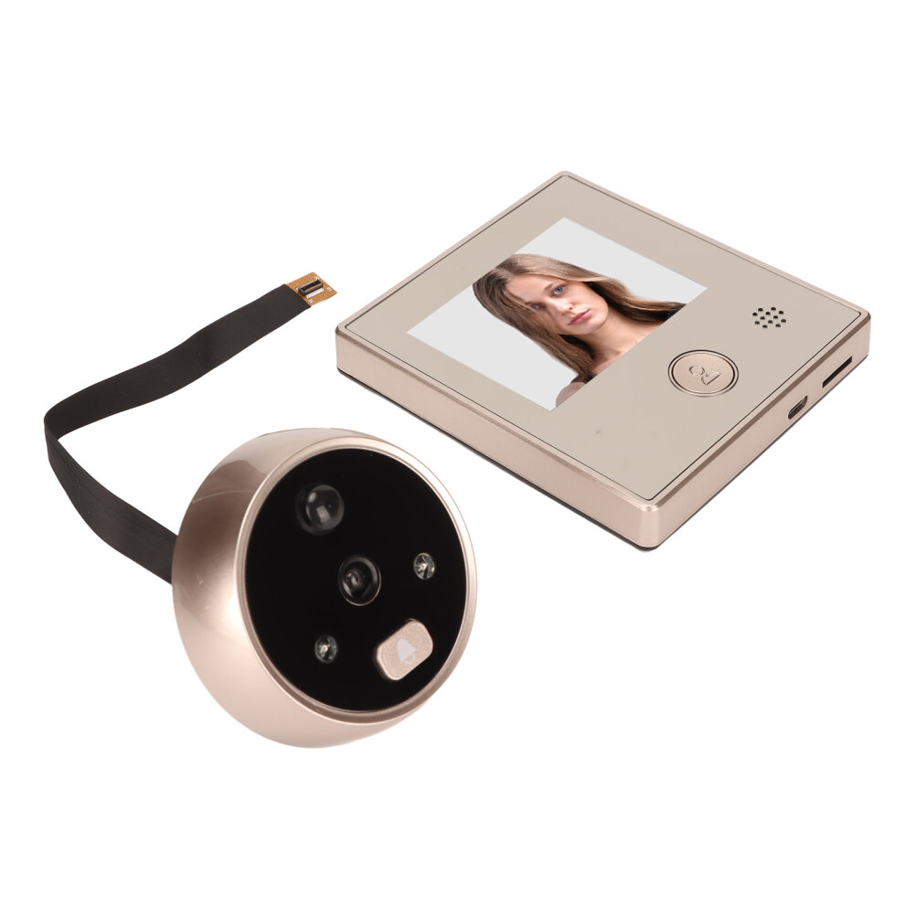 Smart Visual Doorbell Sy 1 2Mp Camera 3In Lcd 160 View 8341373560312