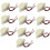 DC 324V 100dB Electronic and Alarm Buzzer Continuous Beep Mini Loud 30mA 10PCS 5