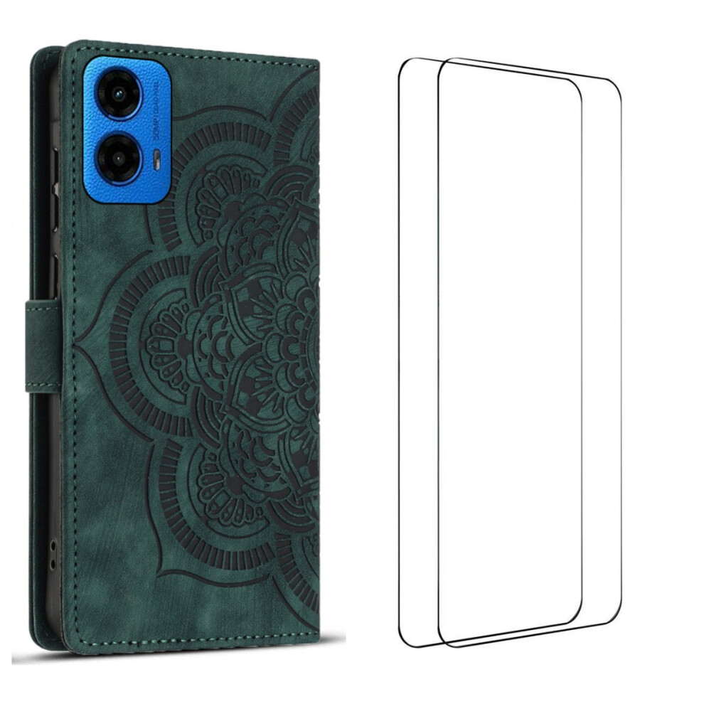 (Midnight ) For Motorola Moto G34 5G Cases Green 6914283883561