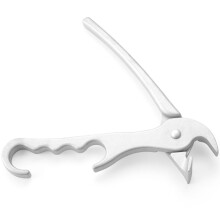 Pinza para bandejas de pizza de aluminio, longitud 200 mm - Hendi 617731