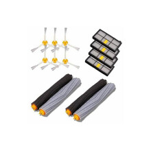 Kit de Manutenção Mastery para Roomba Séries 800 e 900, com Extrator de Detritos de Alta Qualidade, Escova Lateral Aprimorada e Filtro HEPA