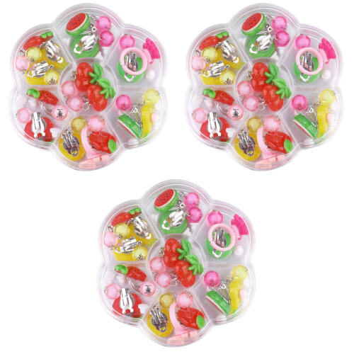 Ohrclips Clip-on Ohrringe Kinder Komfort Bunt 2
